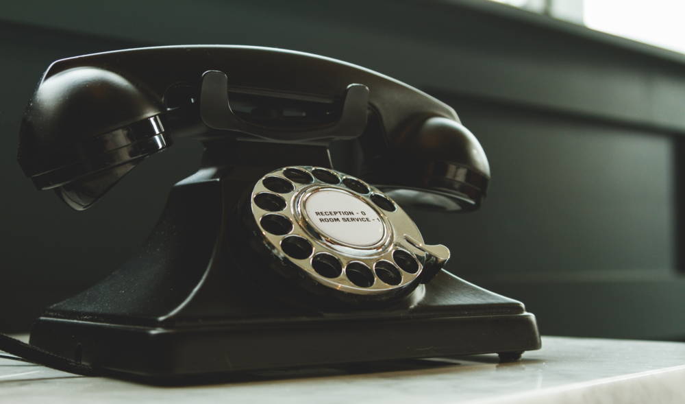 Picture of a rotary phone